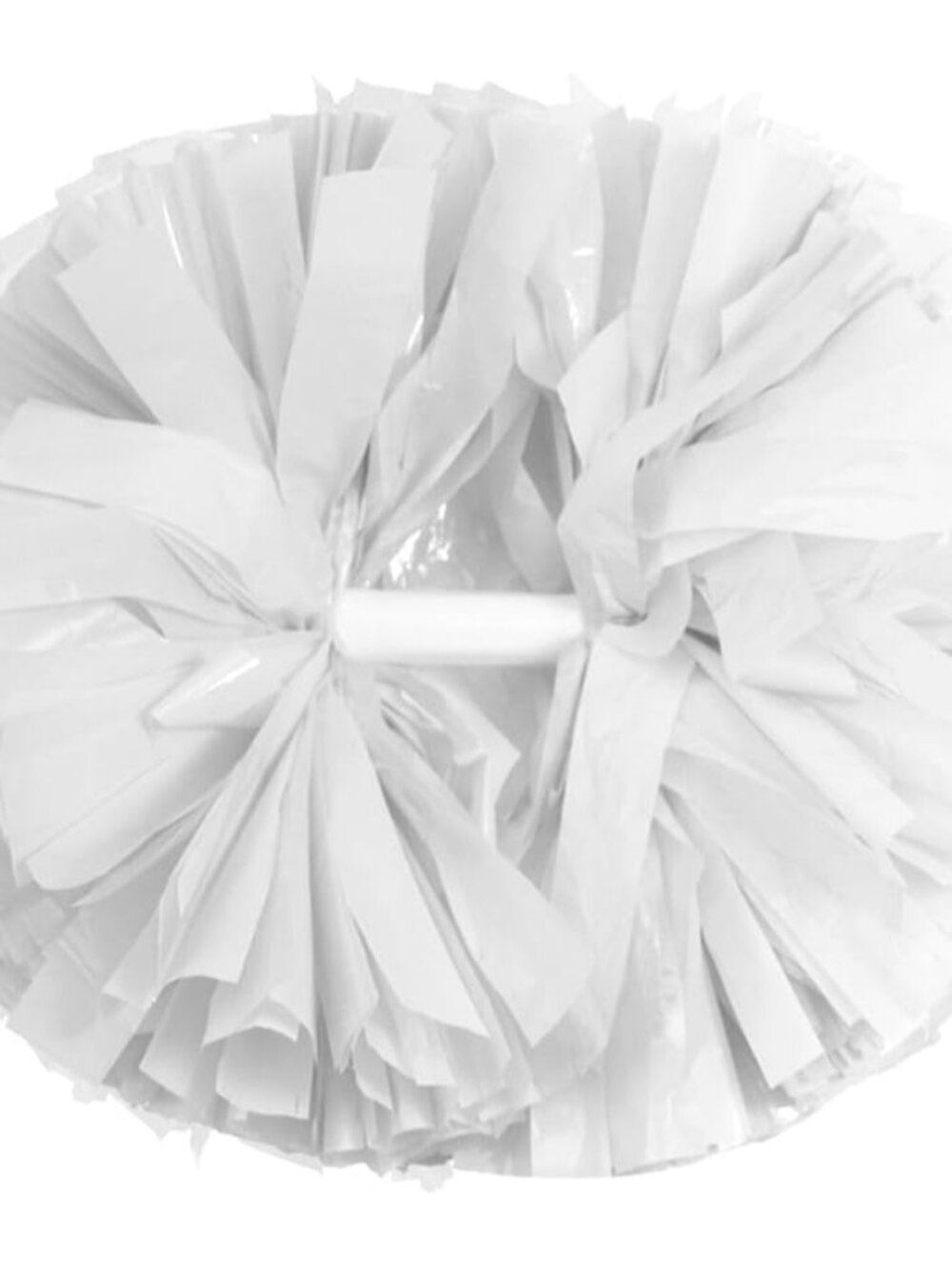 2/6/12PCS Pom Poms Cheerleading with Baton Handle Cheerleader Pompoms for Cheeri